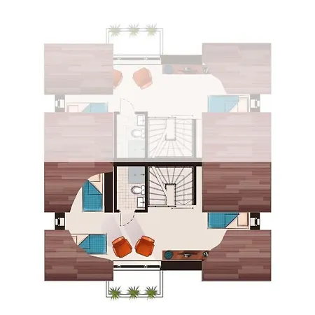 Holiday home Duenenhuus Ost Modern Retreat Juist